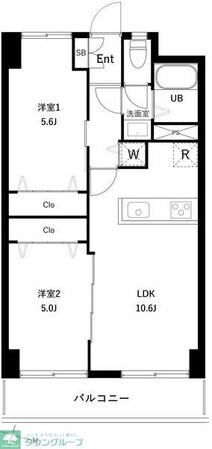 PARK MODERN つつじヶ丘の物件間取画像